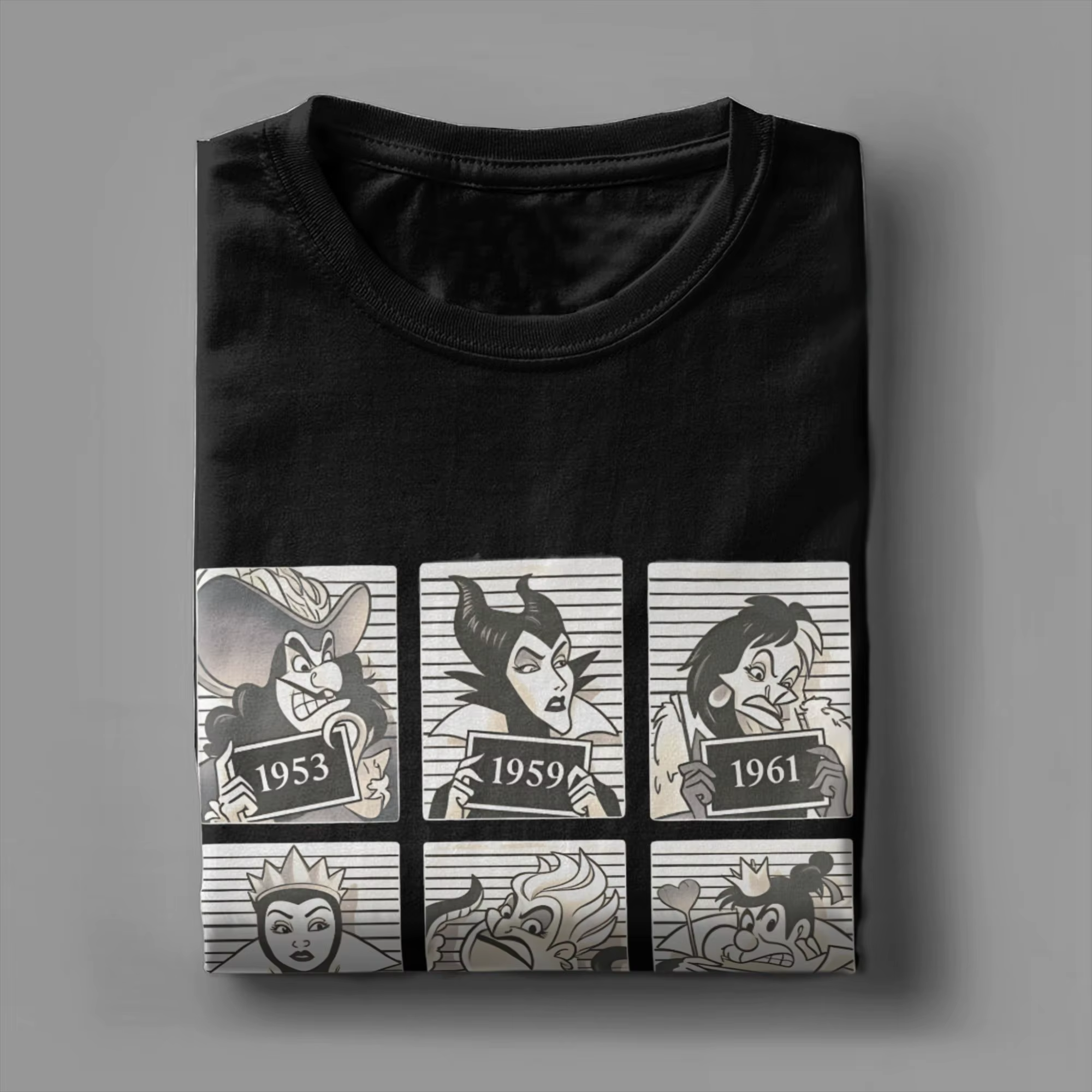 T-shirt en coton Villains pour homme