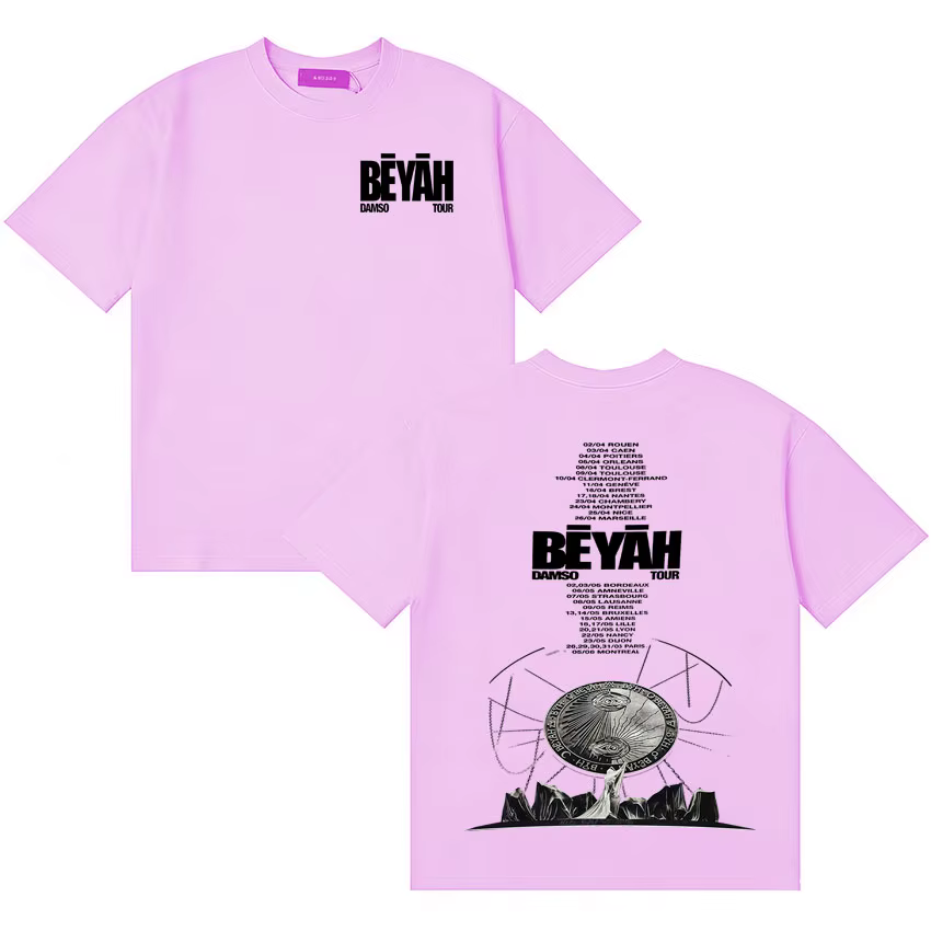 T-shirt tendance Singer Damso 2026
