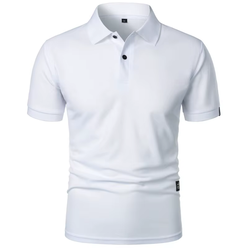 Polo de couleur unie pour hommes