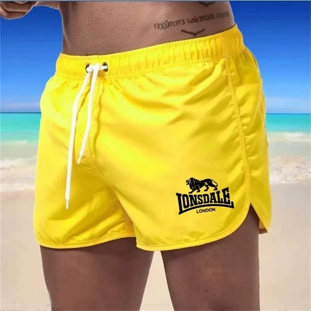Shorts de plage imprimés pour hommes Lonsdale