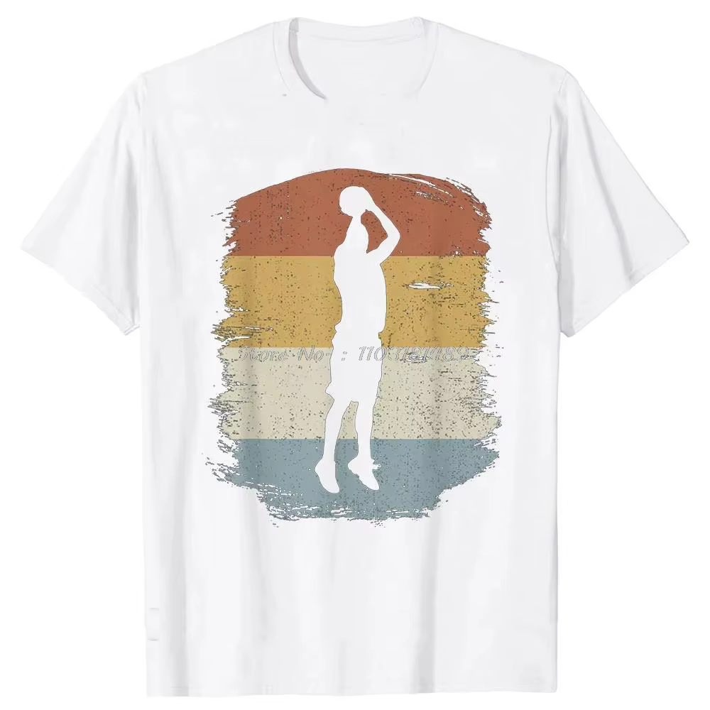 Hommes vêtements basket-ball battement de coeur t-shirt