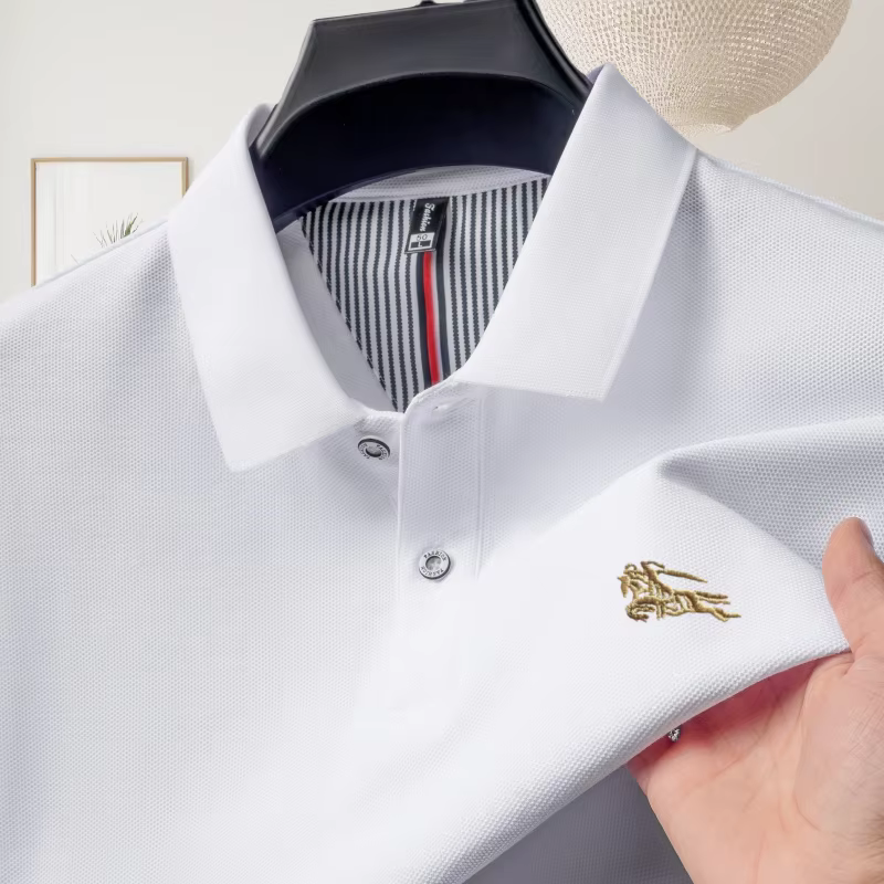 Polo pour homme, en pur coton