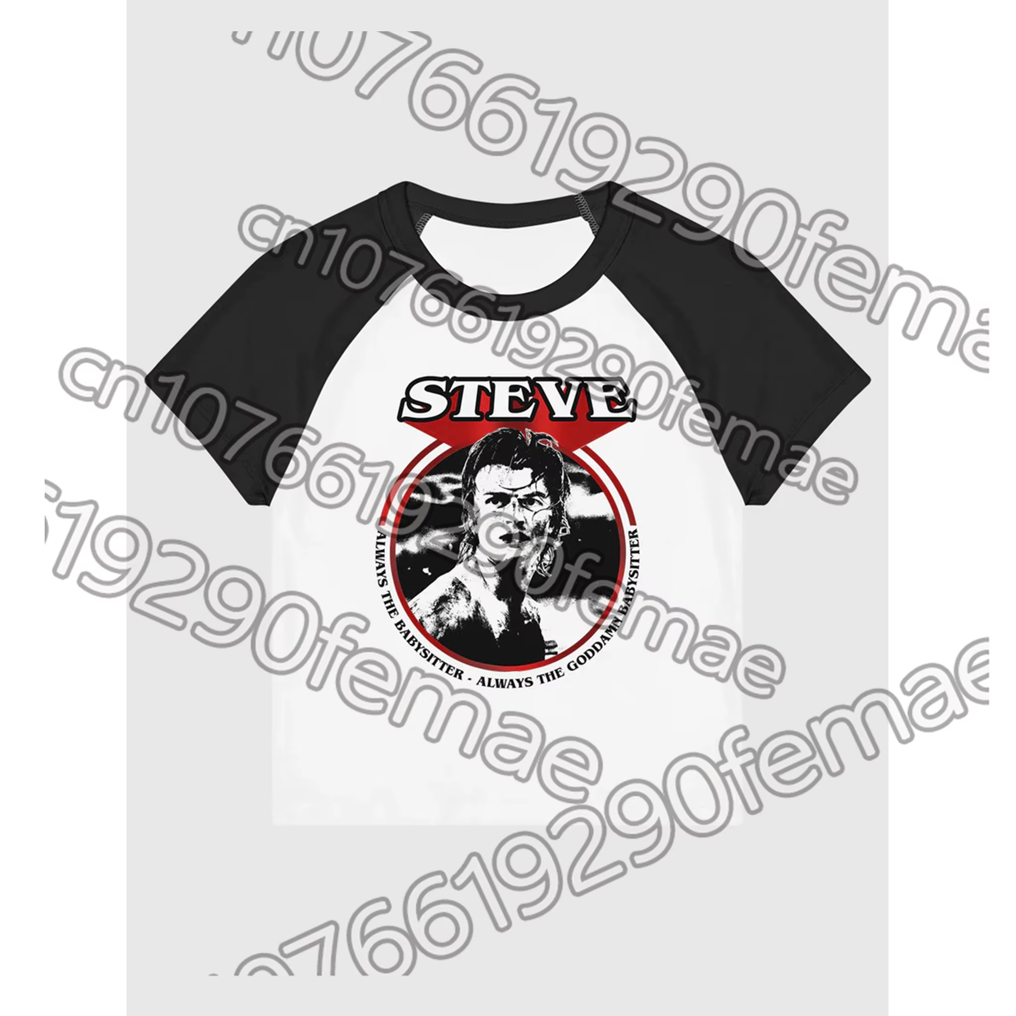 Steve Harrington Sailor Design T-Shirt - Style décontracté printemps-été