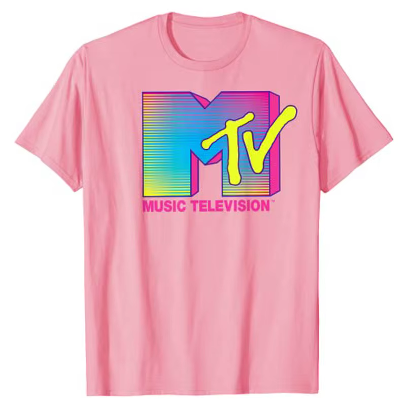 MTV – T-Shirt à manches courtes pour hommes