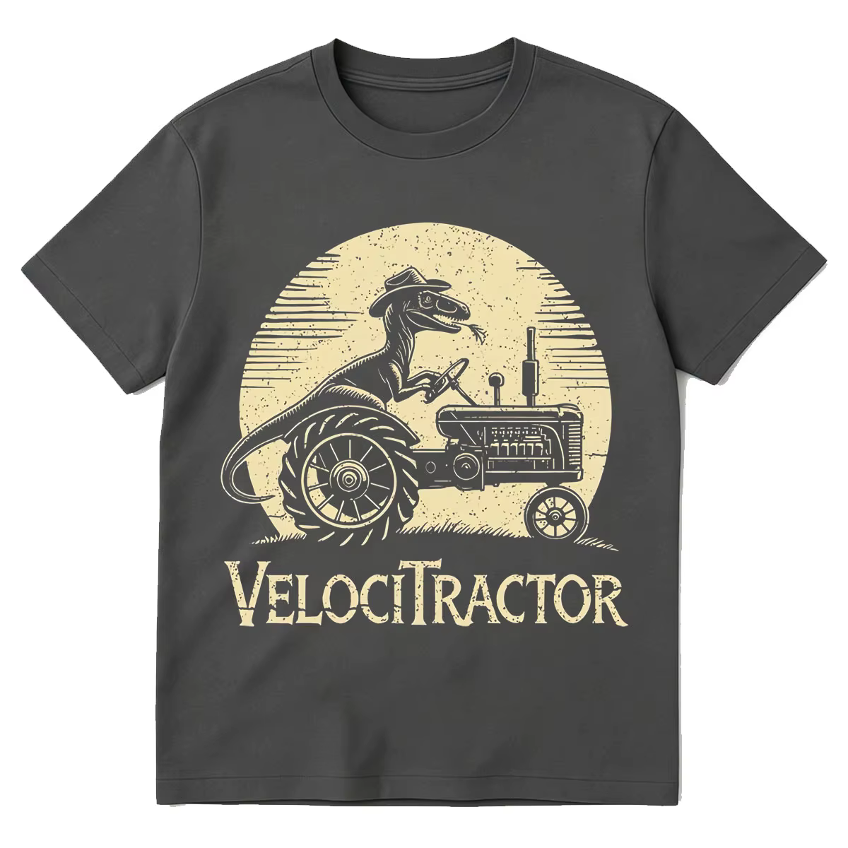 T-shirt graphique VelociTractor drôle pour hommes et femmes
