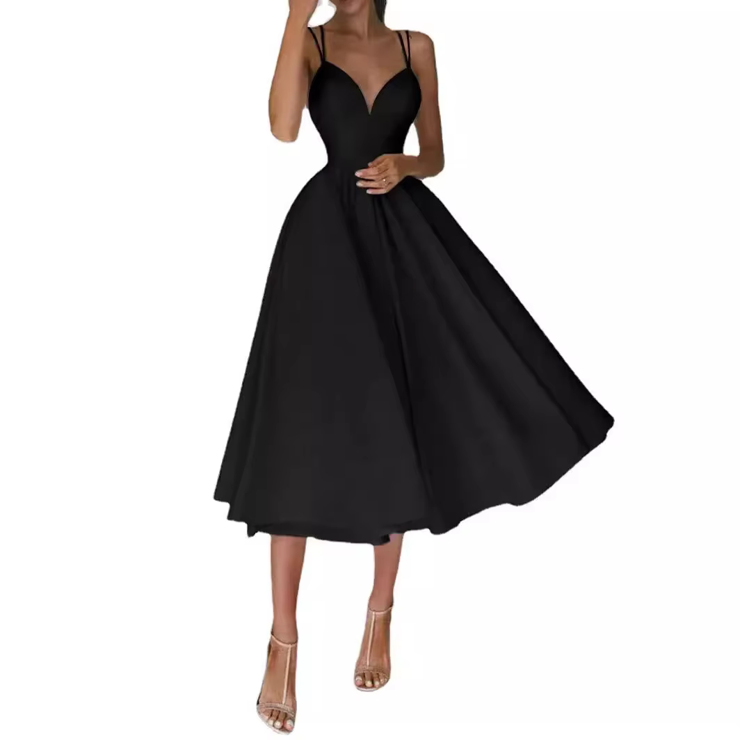 Nouvelle Robe Débardeur Sexy Multicolore Grande Taille pour Femme