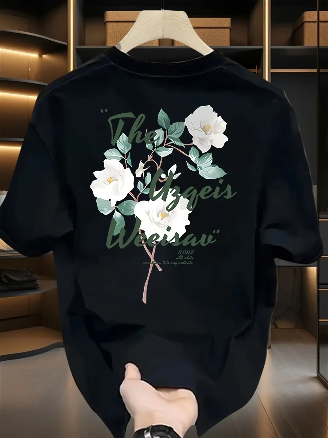 T-shirt pour homme 100% coton