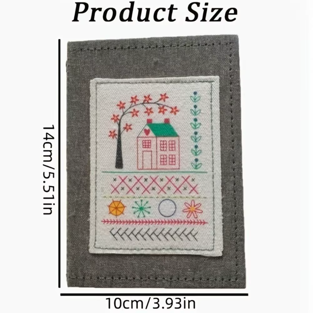 86 pièces/ensemble 106 modèles broderie point livre Kit lin feutrage à la main couture
