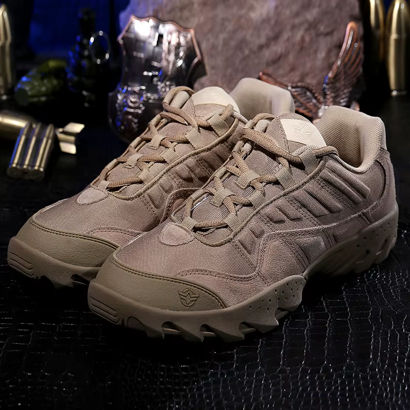 TaoBo 2025 chaussures de randonnée coupe basse hommes chaussures d'escalade bottes militaires force spéciale tactique désert Combat bottes pour hommes