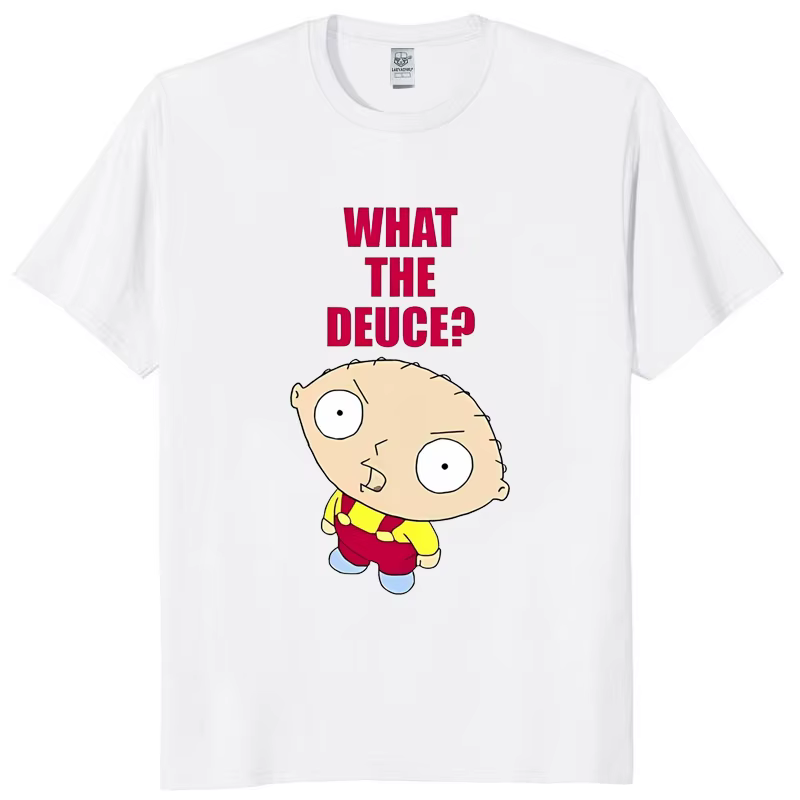 Family Guy Peter Griffin T-Shirt unisexe pour hommes femmes-t-shirt en coton graphique dessin animé Streetwear col rond manches courtes comédie