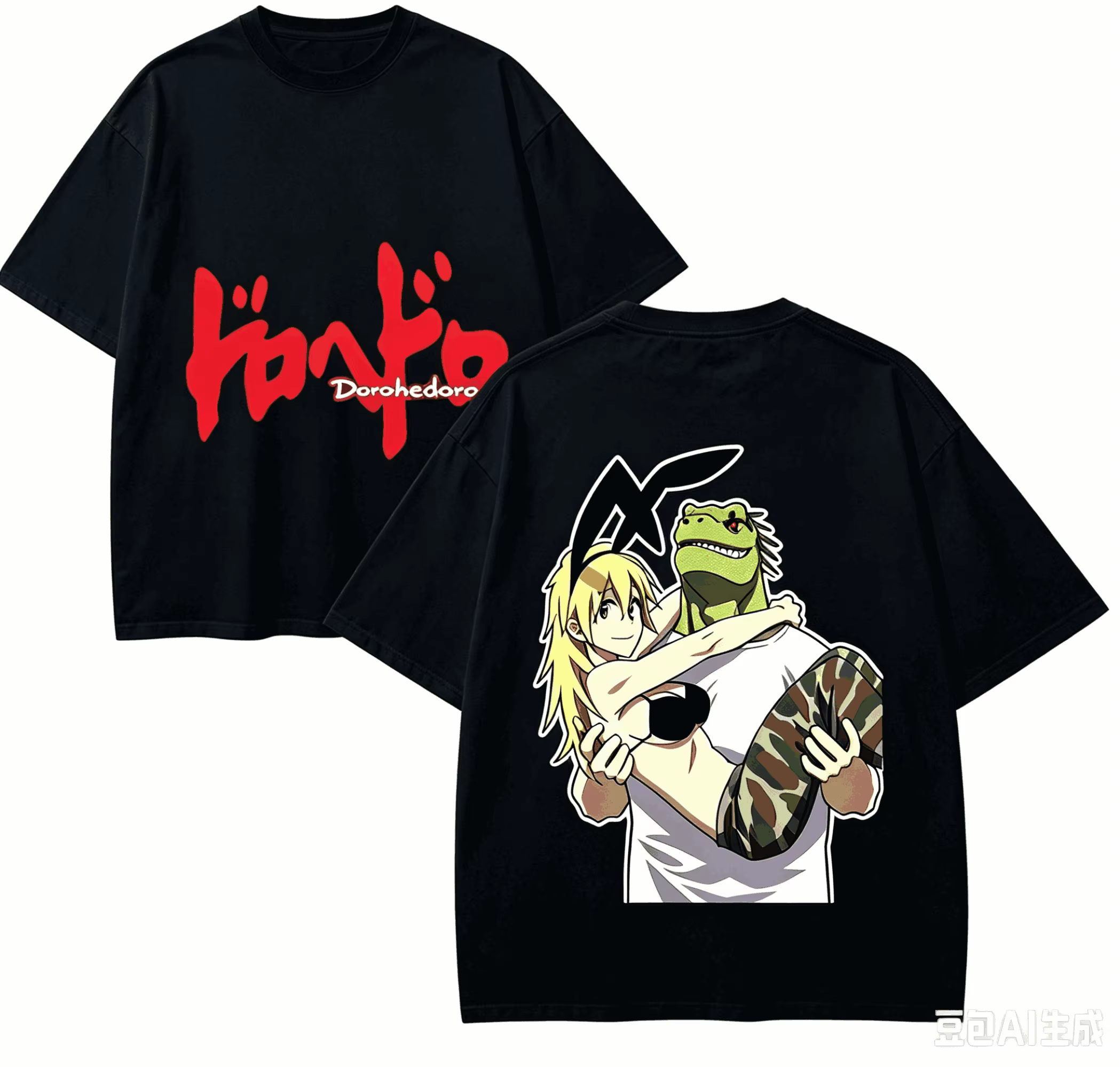 T-shirt Dorohedoro pour amoureux de l'anime
