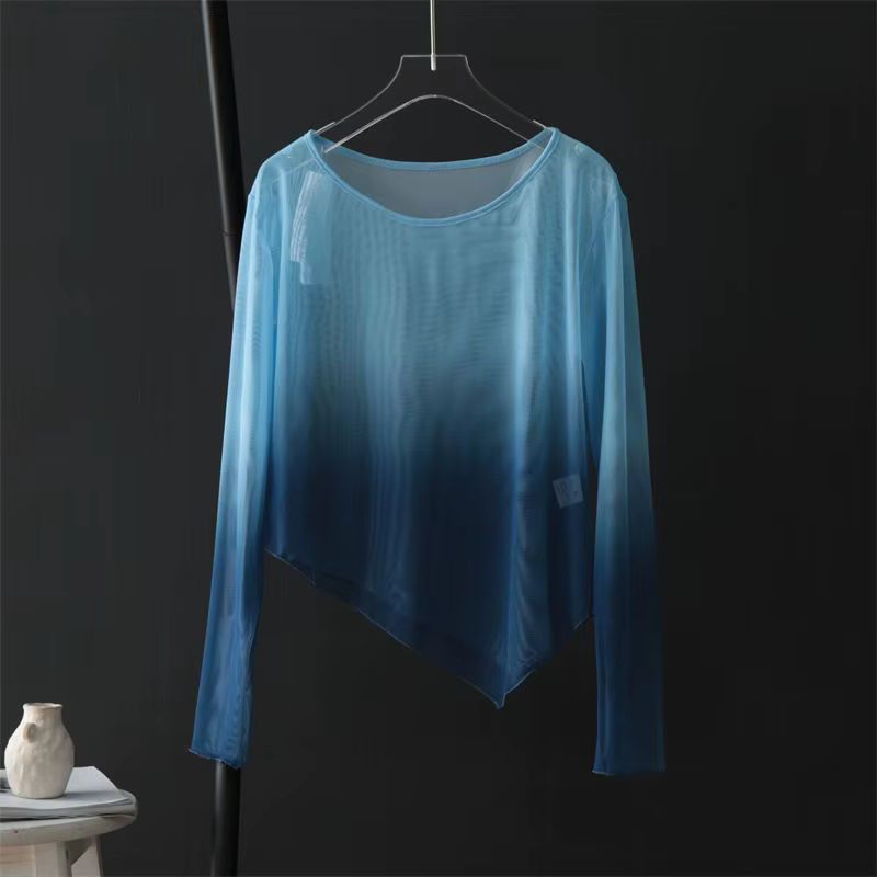 Nouvelle Collection Été : T-shirts Tie-Dye Slim Fit Transparents Anti-UV
