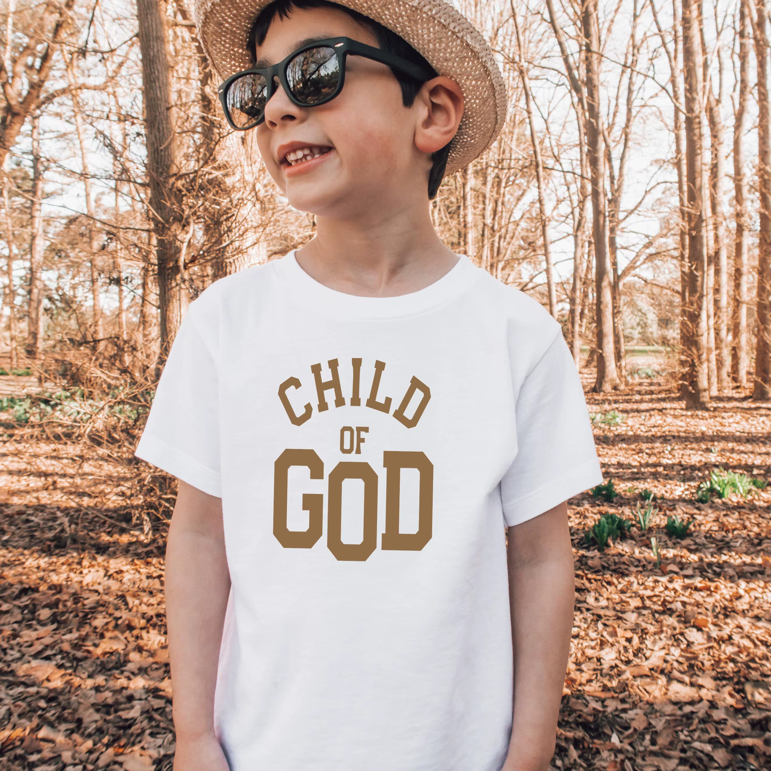 Rétro T-Shirt religieux enfant de dieu chemise impression