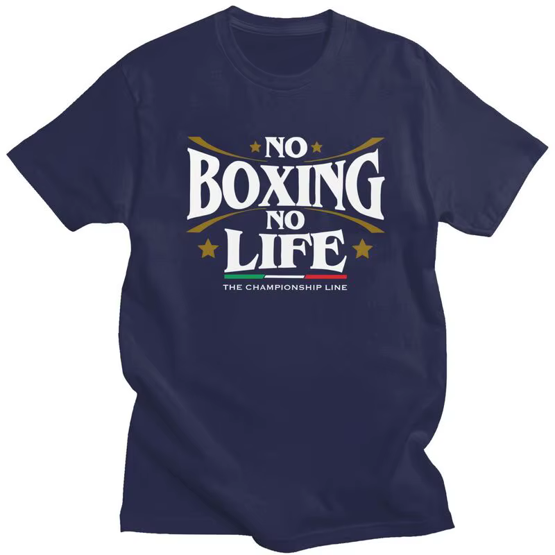 T-shirts « No Boxing No Life » pour hommes et femmes