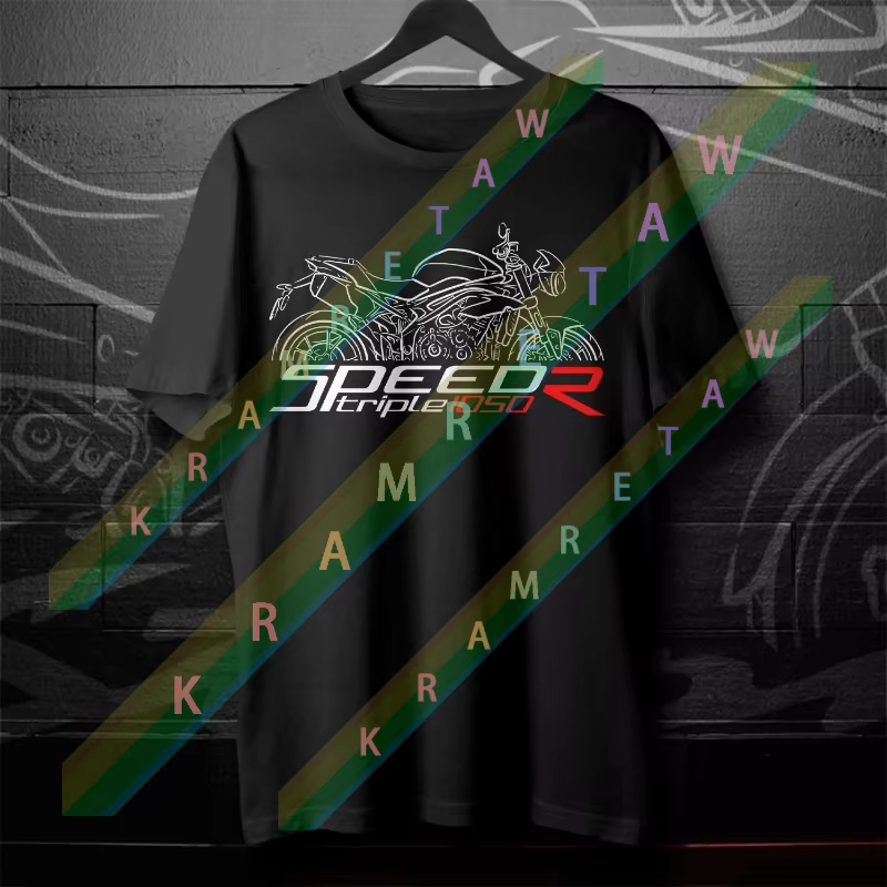 2025 été Triumphs hommes T-shirt décontracté vitesse Triple 1050 S R RS moto
