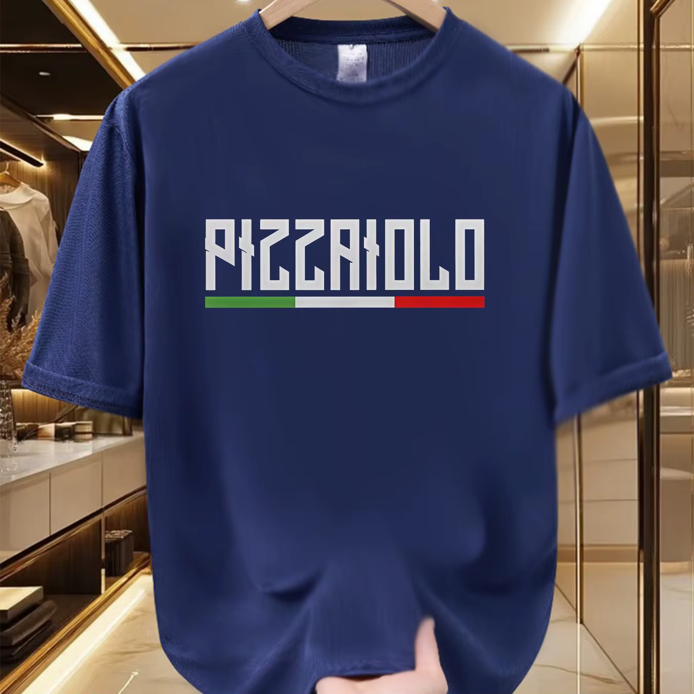 T-shirt graphique Pizzaiolo italien