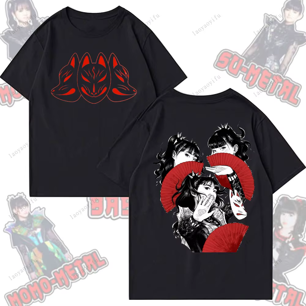 Babymetal groupe japonais T-shirt hommes Hip-hop
