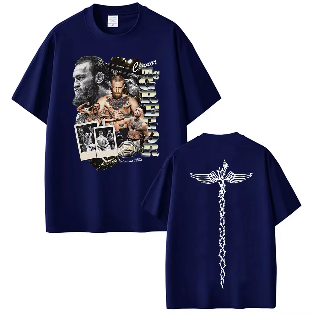 Conor Mcgregor The Notorious Vintage Graphic T-shirt pour hommes et femmes