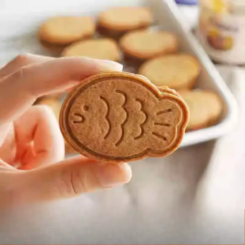 Mignon poisson forme Cookie Cutter poisson ours Cookie Cutter bricolage Fondant gâteaux Biscuits en plastique moule fête Dessert bonbons décor fournitures