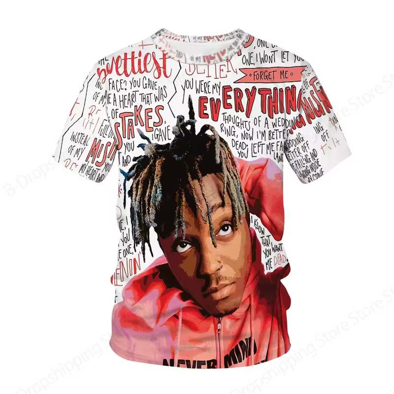 Nouveaux hommes femmes rappeur Tupac T-shirt 3d 2pac impression