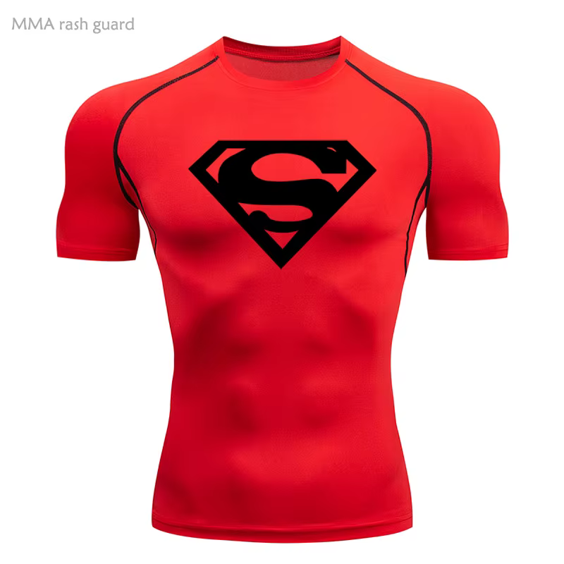 Chemise de sport à Compression pour hommes