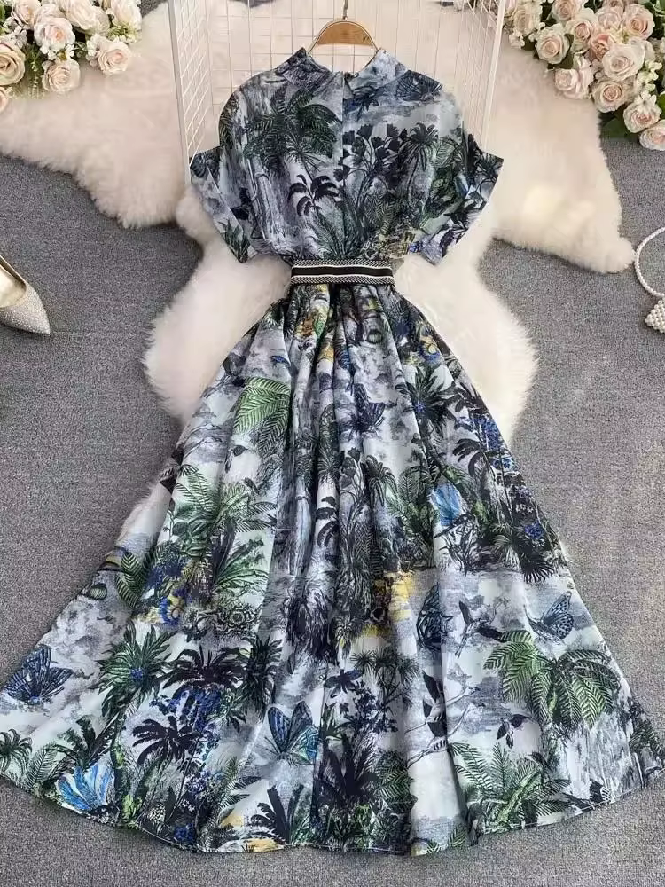 Robe de Soirée Vintage Française