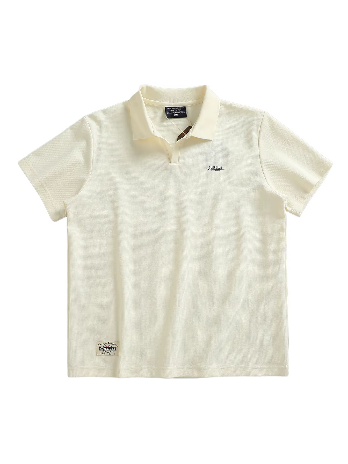 Polo imprimé double tricotage 320 g/m² de qualité supérieure pour homme – Classique