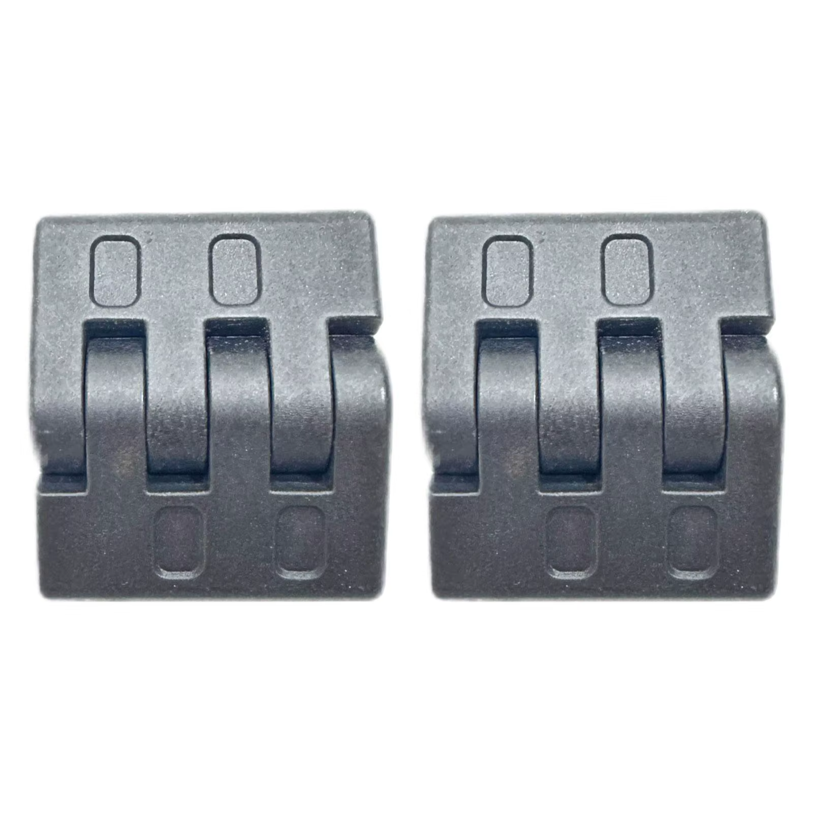 Charnières de boîtier supérieur arrière de moto, 2 pièces, faciles à installer, pièce de rechange, robustes, charnières de remplacement pour boîte arrière de moto, charnières de coffre