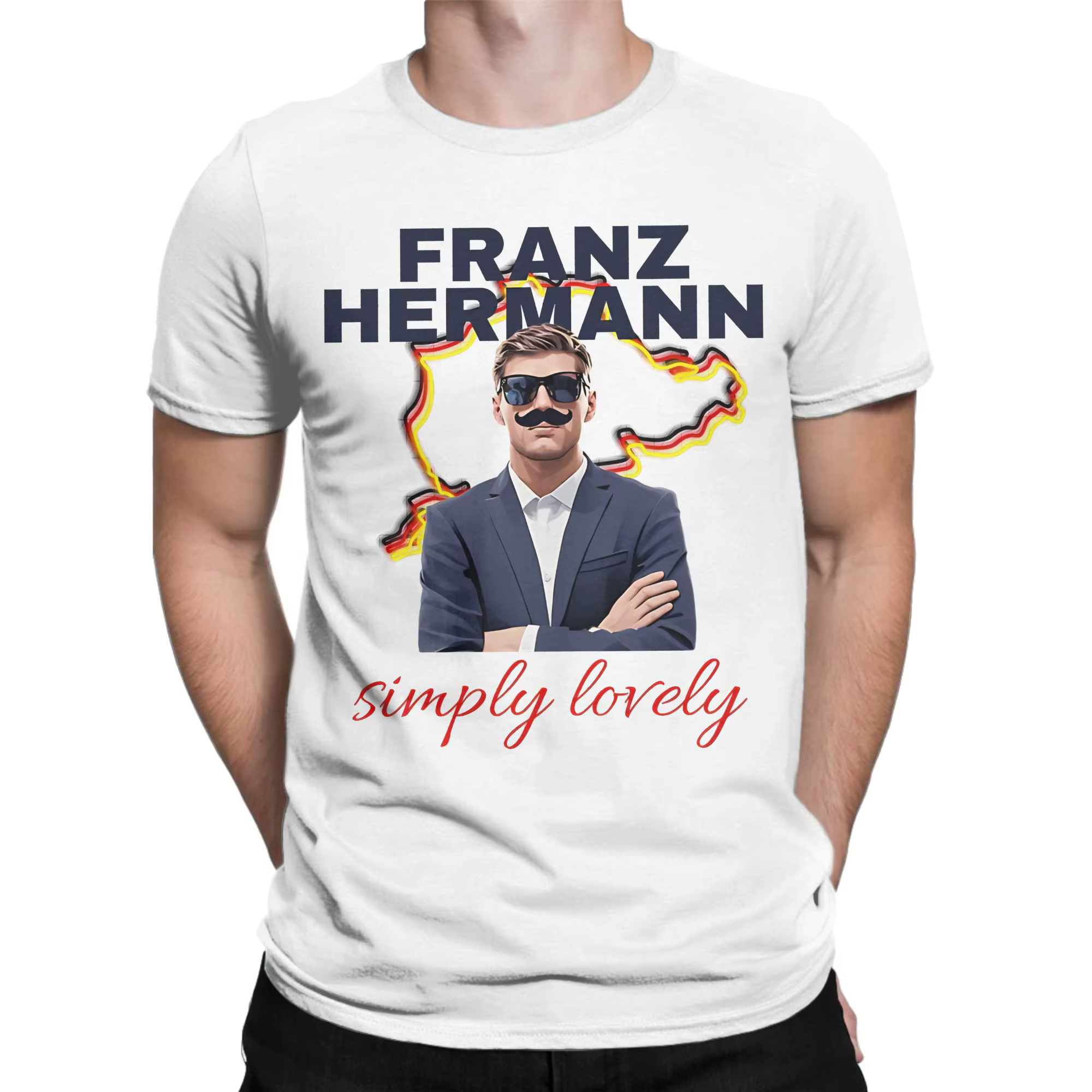 Hommes femmes Franz Hermann Nurburgring t-shirt 100% couverture en coton Cool à manches courtes col rond