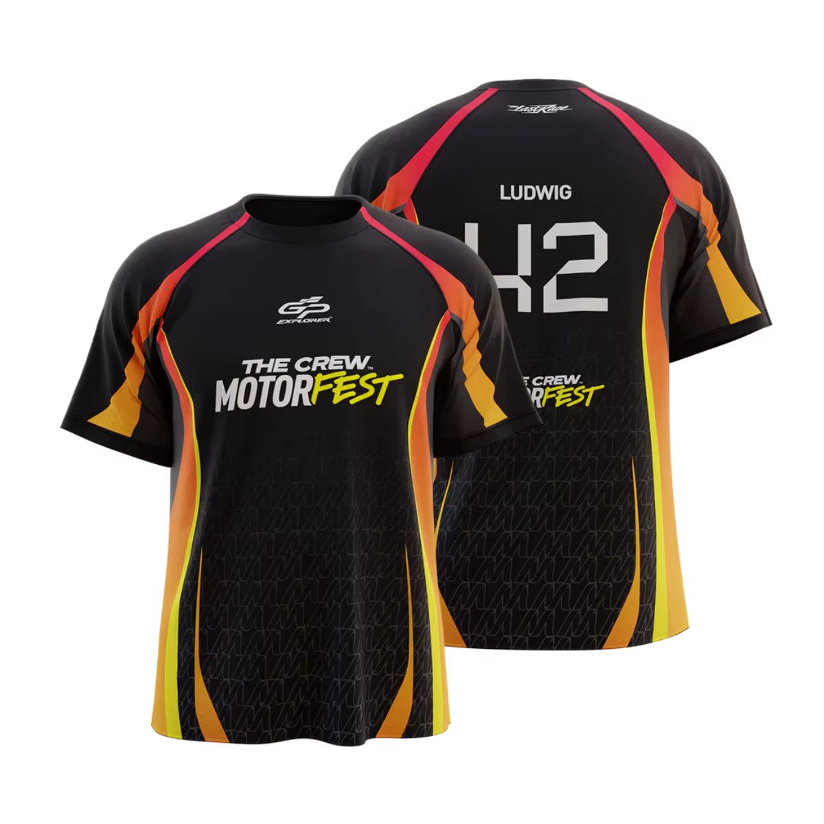 Été impression 3D GP3 EXPLORER Fans uniformes de l'équipe hommes femmes respirant été course col rond manches courtes décontracté T-shirts hauts