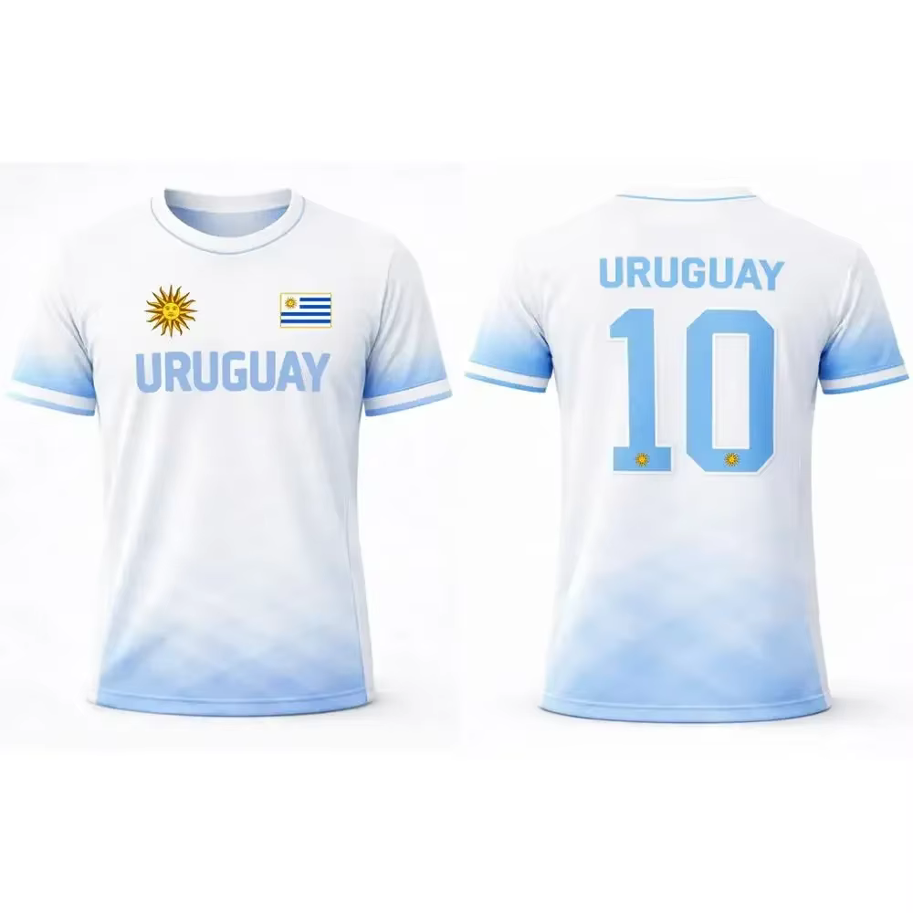 T-shirt imprimé soleil uruguayen