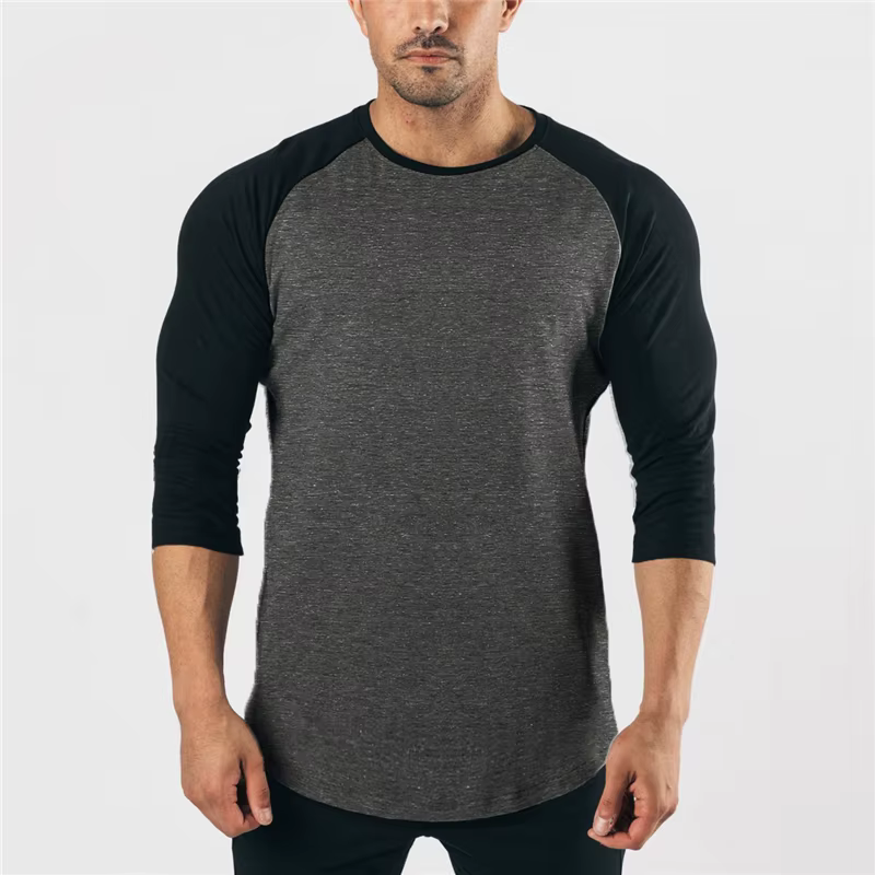 T-shirt à manches trois-quarts pour hommes