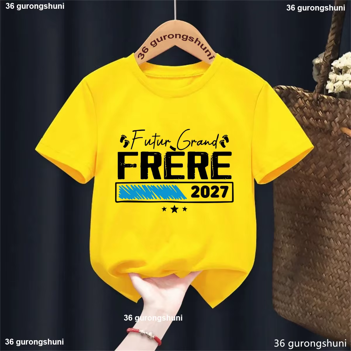 T-shirts imprimés pour garçons « Future Big Brother 2027 »