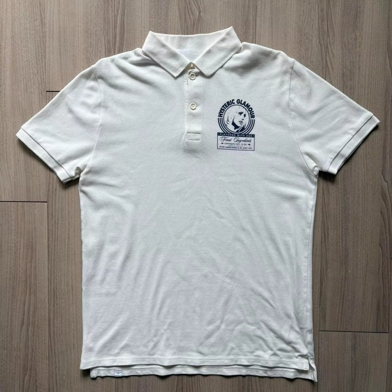 Polo imprimé Hysteric Glamour Y2K