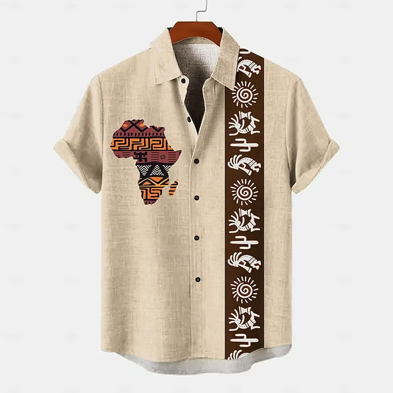 Chemise en lin pour hommes