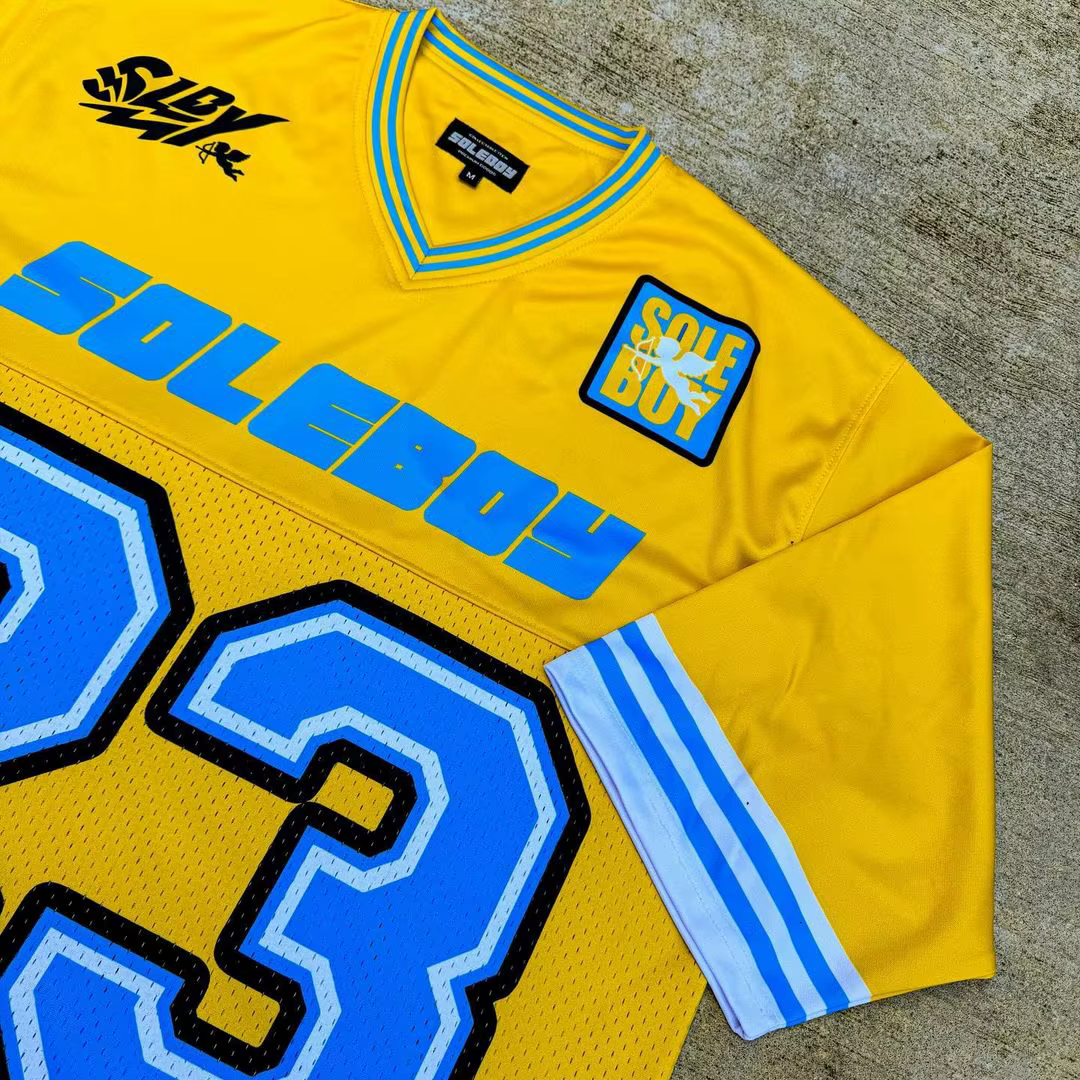 T-shirt de Baseball jaune