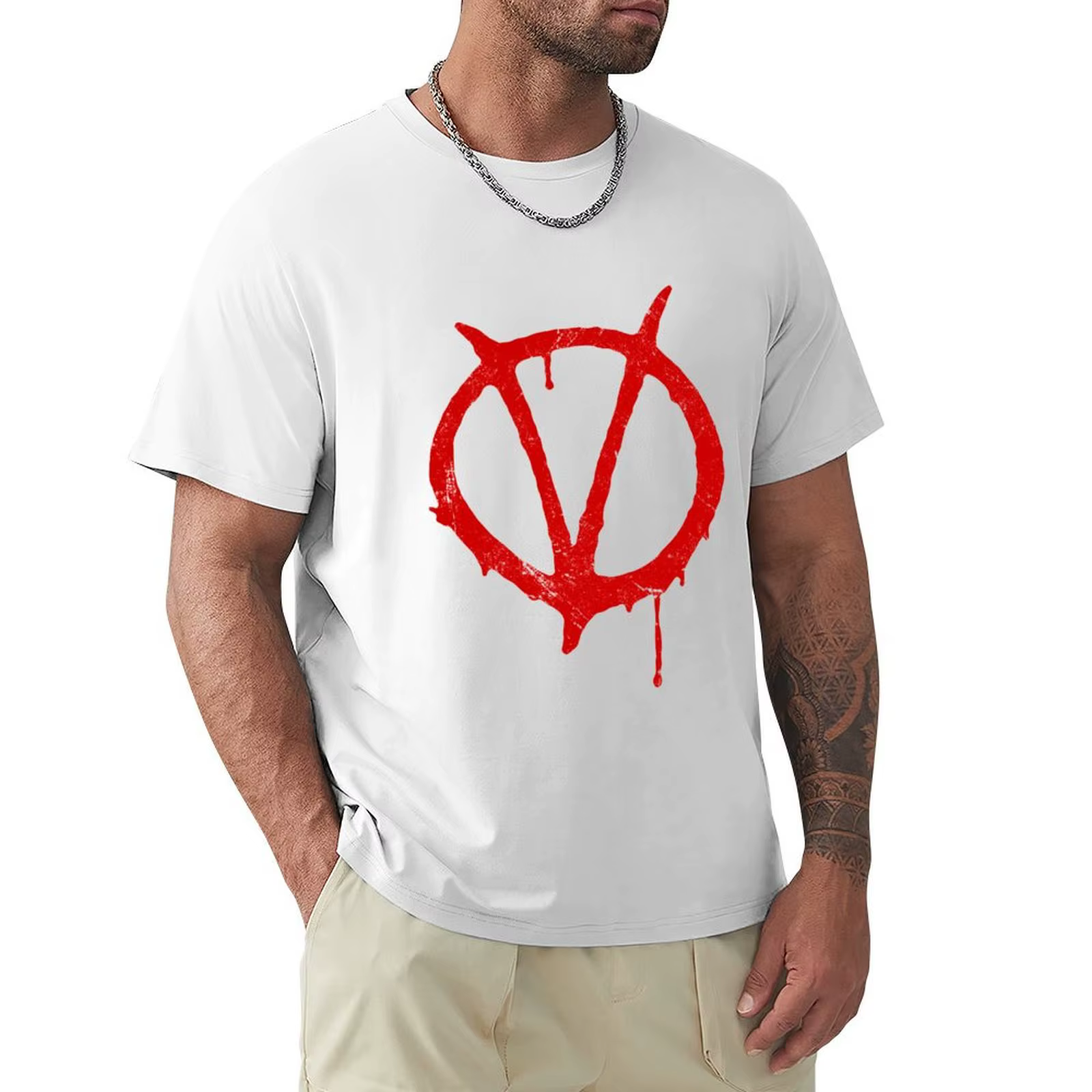 T-shirts pour hommes V pour Vendetta
