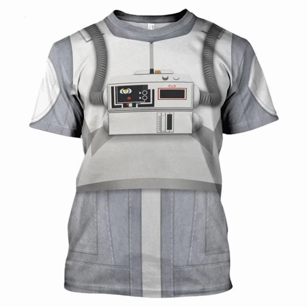 Darth Vader Cosplay Costume T-Shirt 3D entièrement imprimé hommes