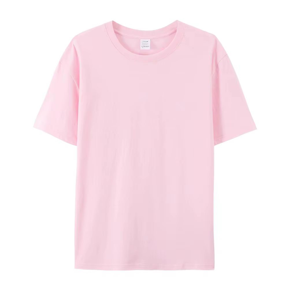 T-shirt uni blanc col rond femme T-shirt noir femme T-shirt pour Playeras De