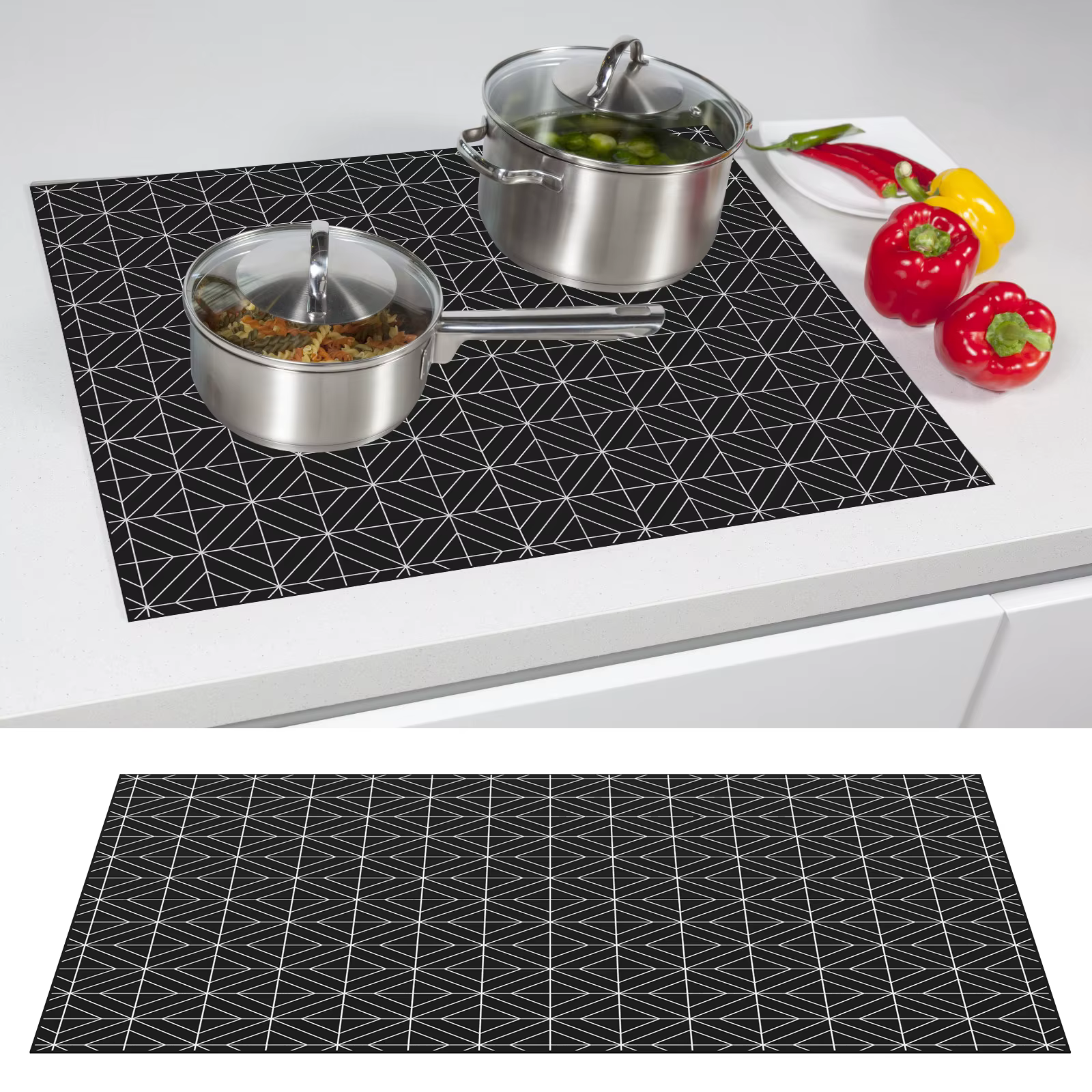 Tapis de protection pour table de cuisson à Induction