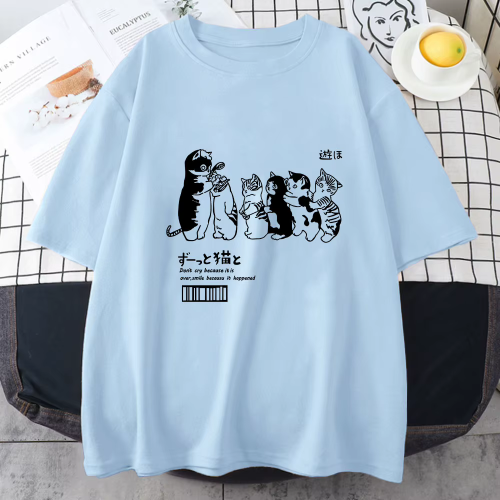 T-shirt Oversize à Manches Courtes pour Femme