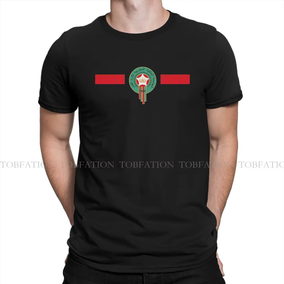 Maroc Maroc t-shirt Goth hommes t-shirts été 100% coton vêtements col rond t-shirt