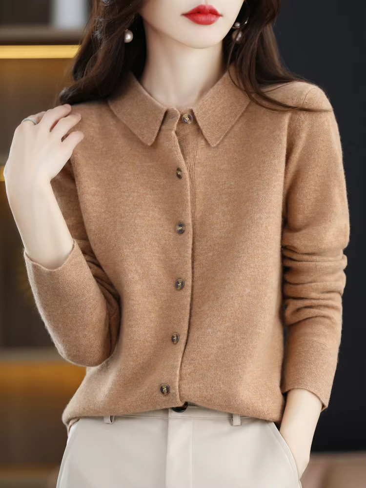 Pull en laine mérinos pour femme