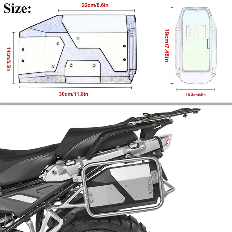 Boîte à outils pour moto BMW R1250GS R1200GS LC/ADV R1200/R1250 GS F750GS F850GS F800GS GS1200/GS1250, 4,2l, boîte à outils, accessoires