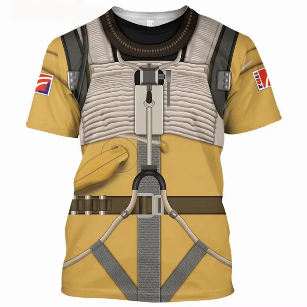 Darth Vader Cosplay Costume T-Shirt 3D entièrement imprimé hommes