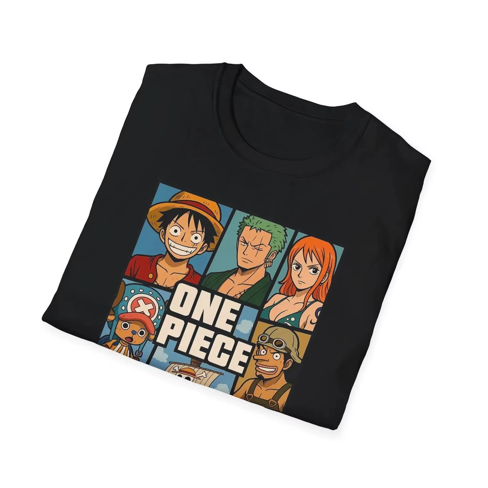 T-shirt One Piece Luffy pour Hommes et Femmes