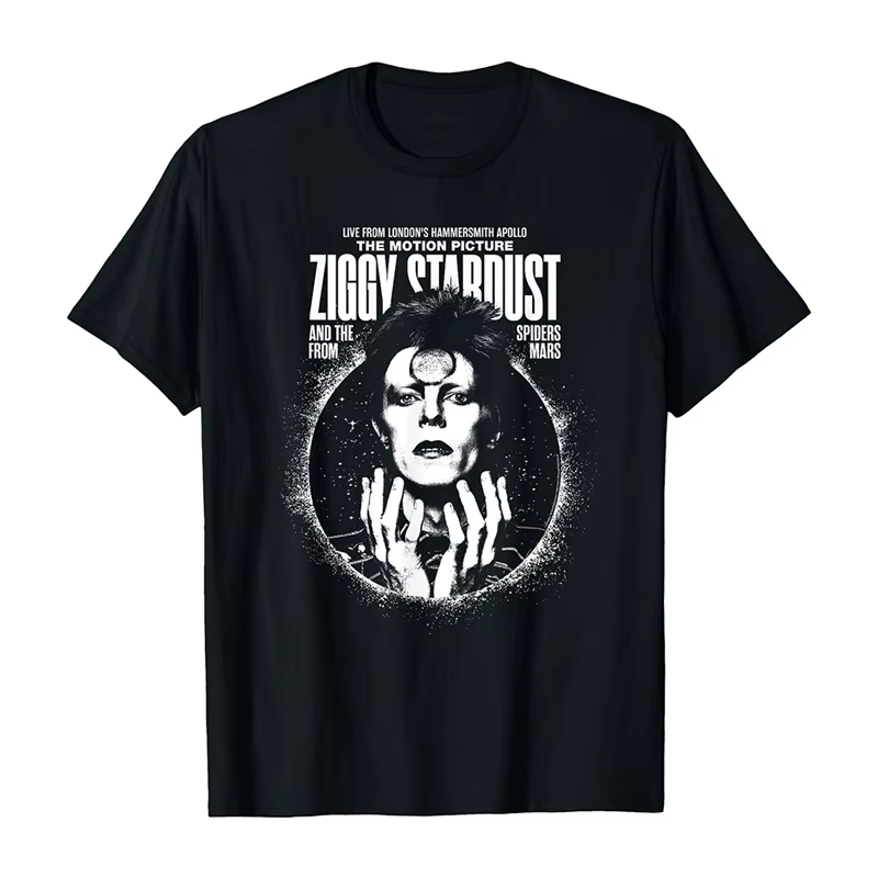 T-shirt imprimé rétro américain pour hommes et femmes