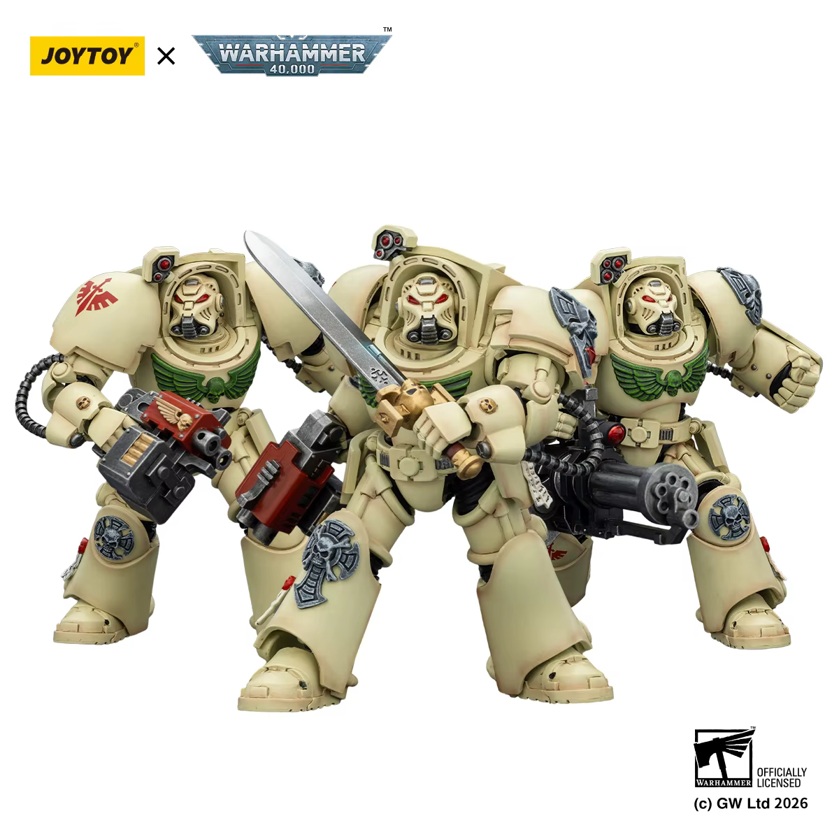 Figurines d'action JOYTOY 1/18 Warhammer 40K Terminator Squad