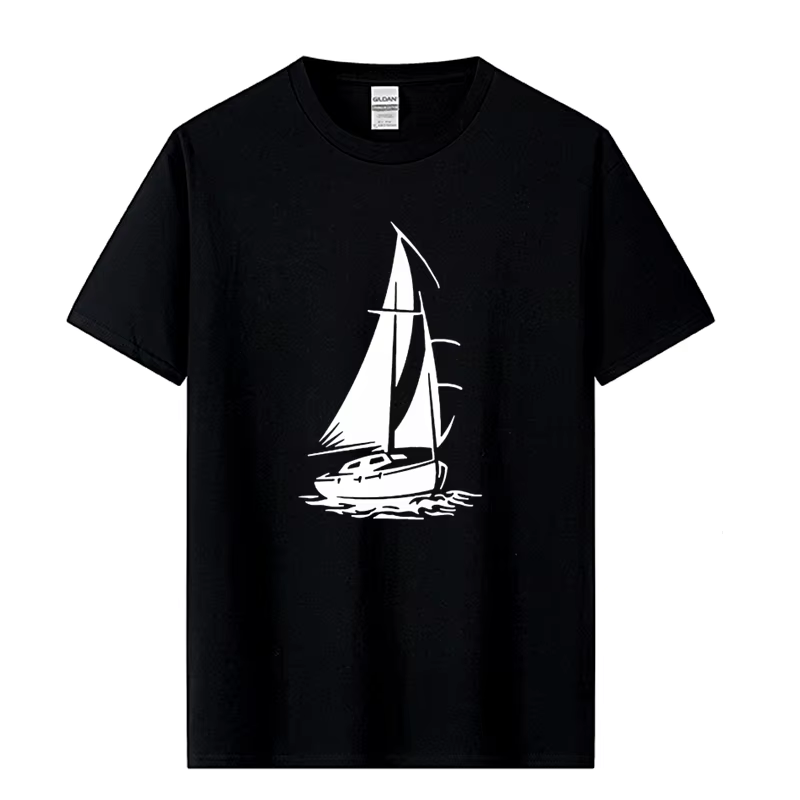 T-shirt homme drôle Yacht bateau