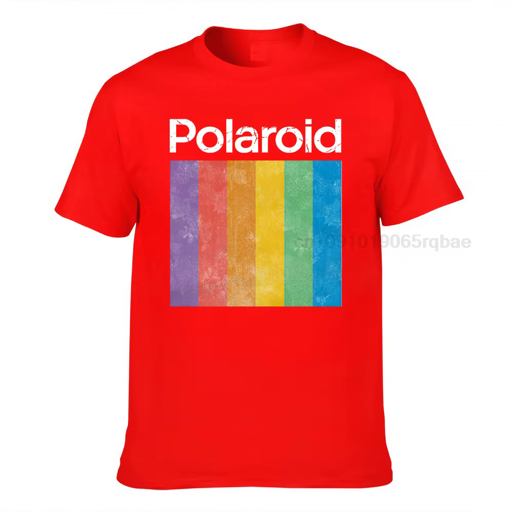 POLAROID t-shirt appareil Photo photographie instantanée rétro Vintage Logo Look années 70 80